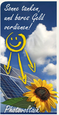 Bau und Baufinanzierung von Photovoltaik-Anlagen